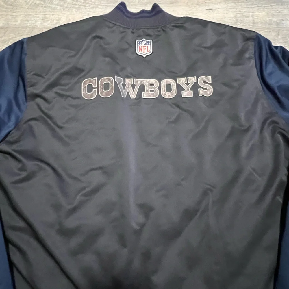 Nike Dallas Cowboys Sideline Destroyer Reversible Performance Jacket Size XL - Picture 12 of 13